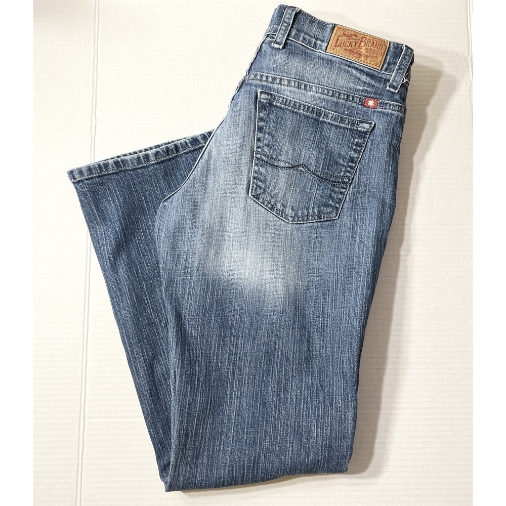 Vintage Lucky Brand Jeans Women's 6/28 Blue‎ Bootcut Western Cowgirl